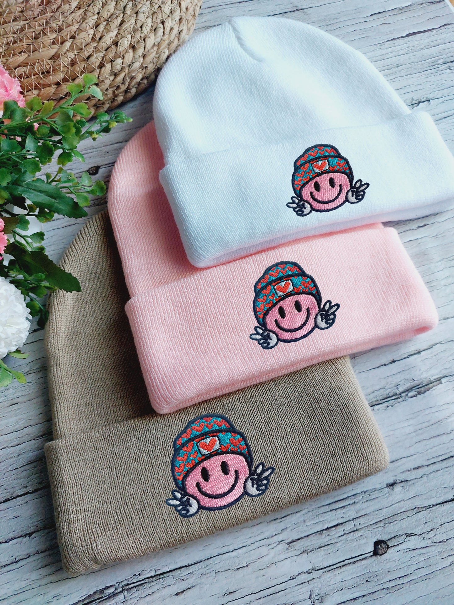 Happy Face Beanie