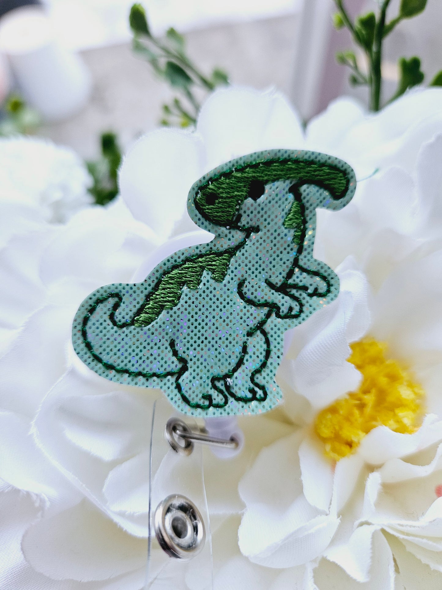 Dinosaur Badge Reel