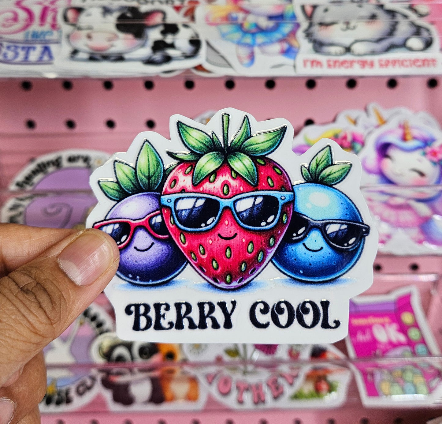 Berry Cool Sticker