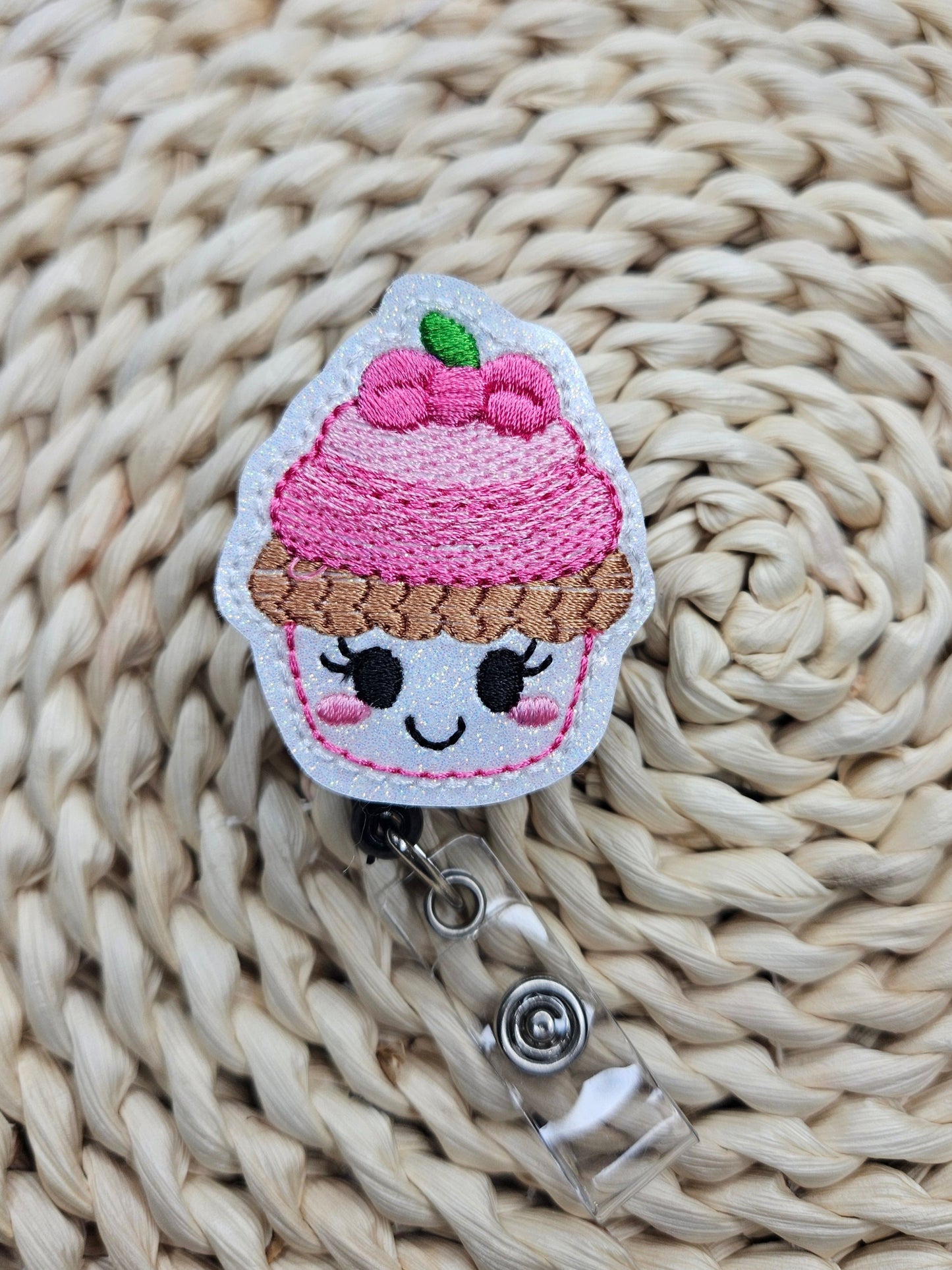 Cupcake Badge Reel