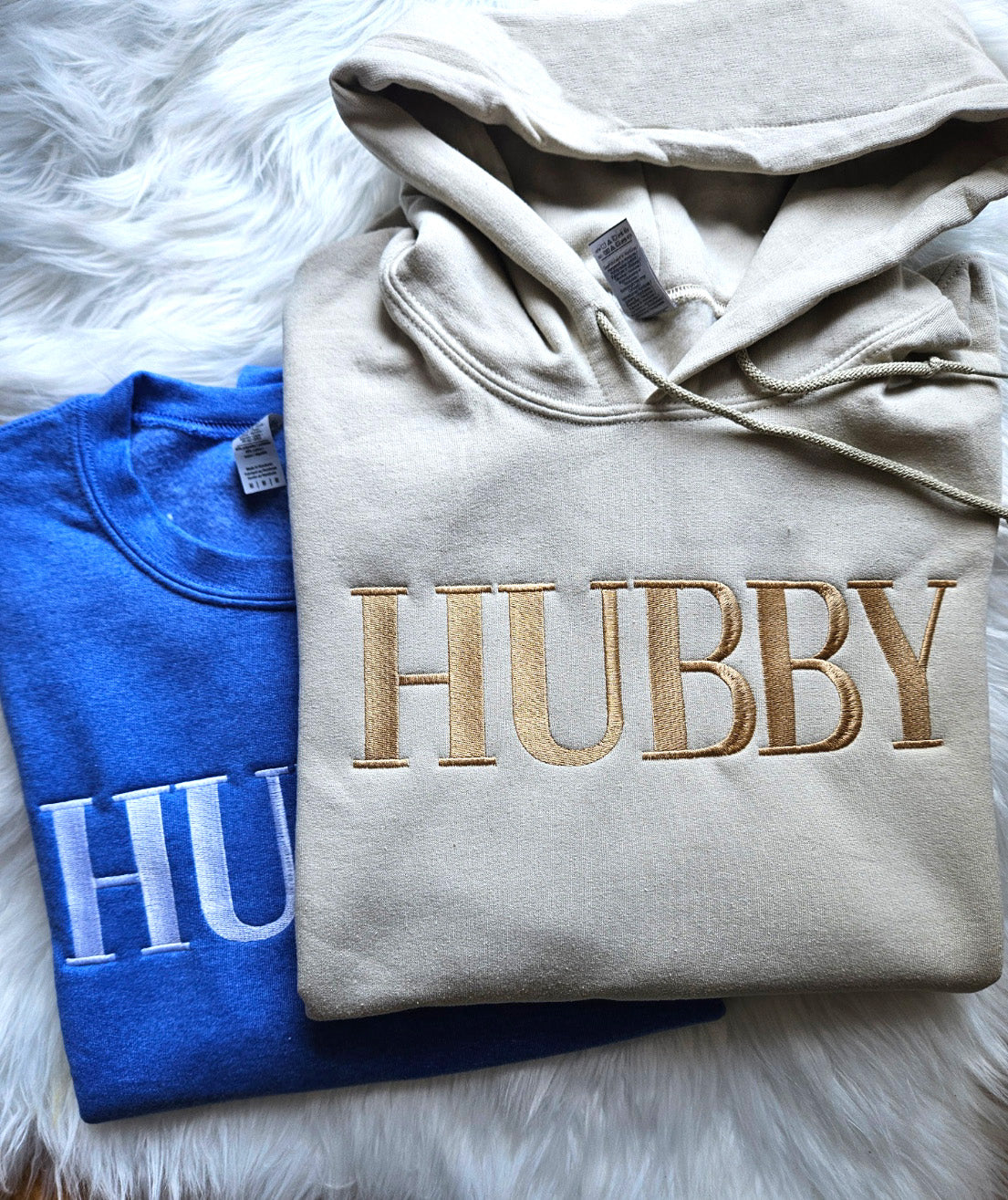 Hubby Customize Embroidered Crewneck