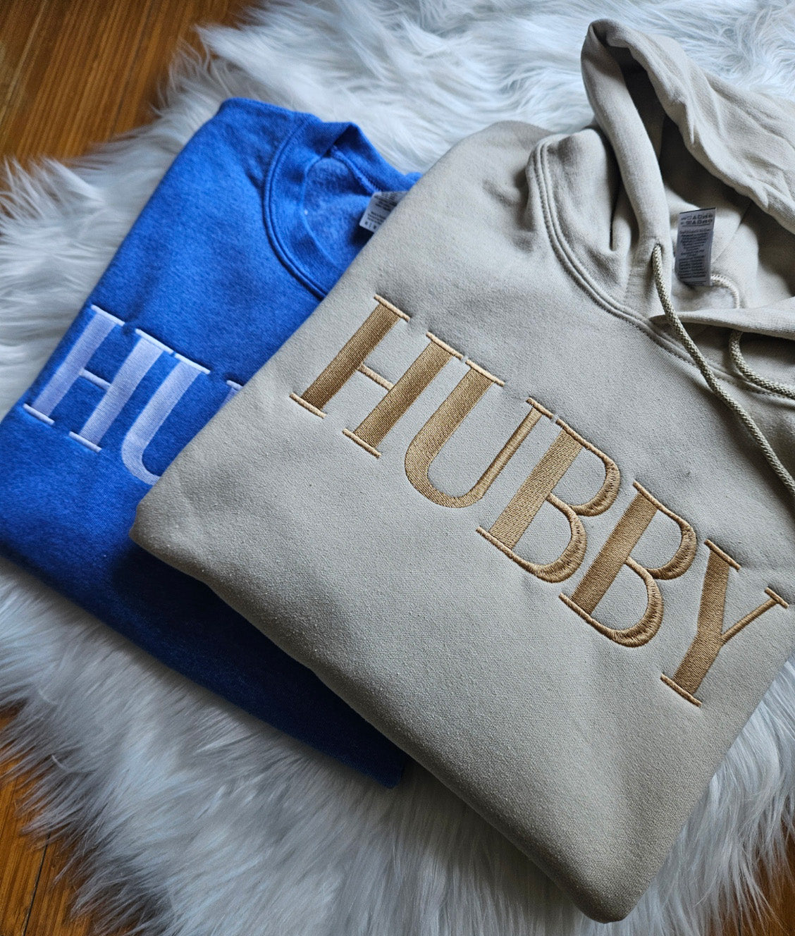 Hubby Customize Embroidered Crewneck