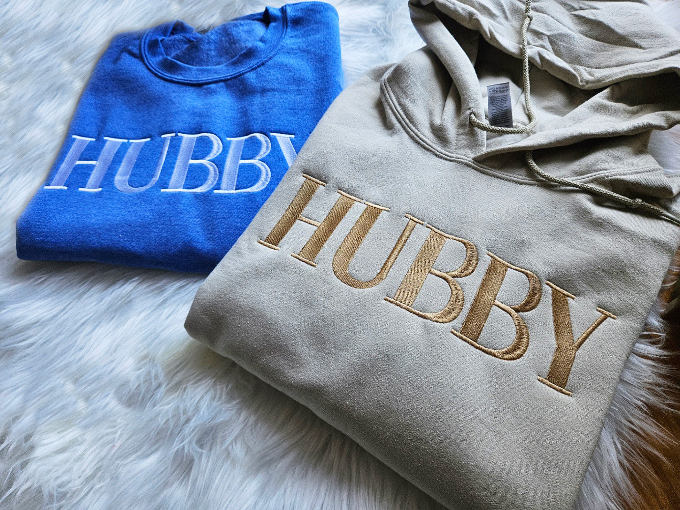 Hubby Customize Embroidered Crewneck