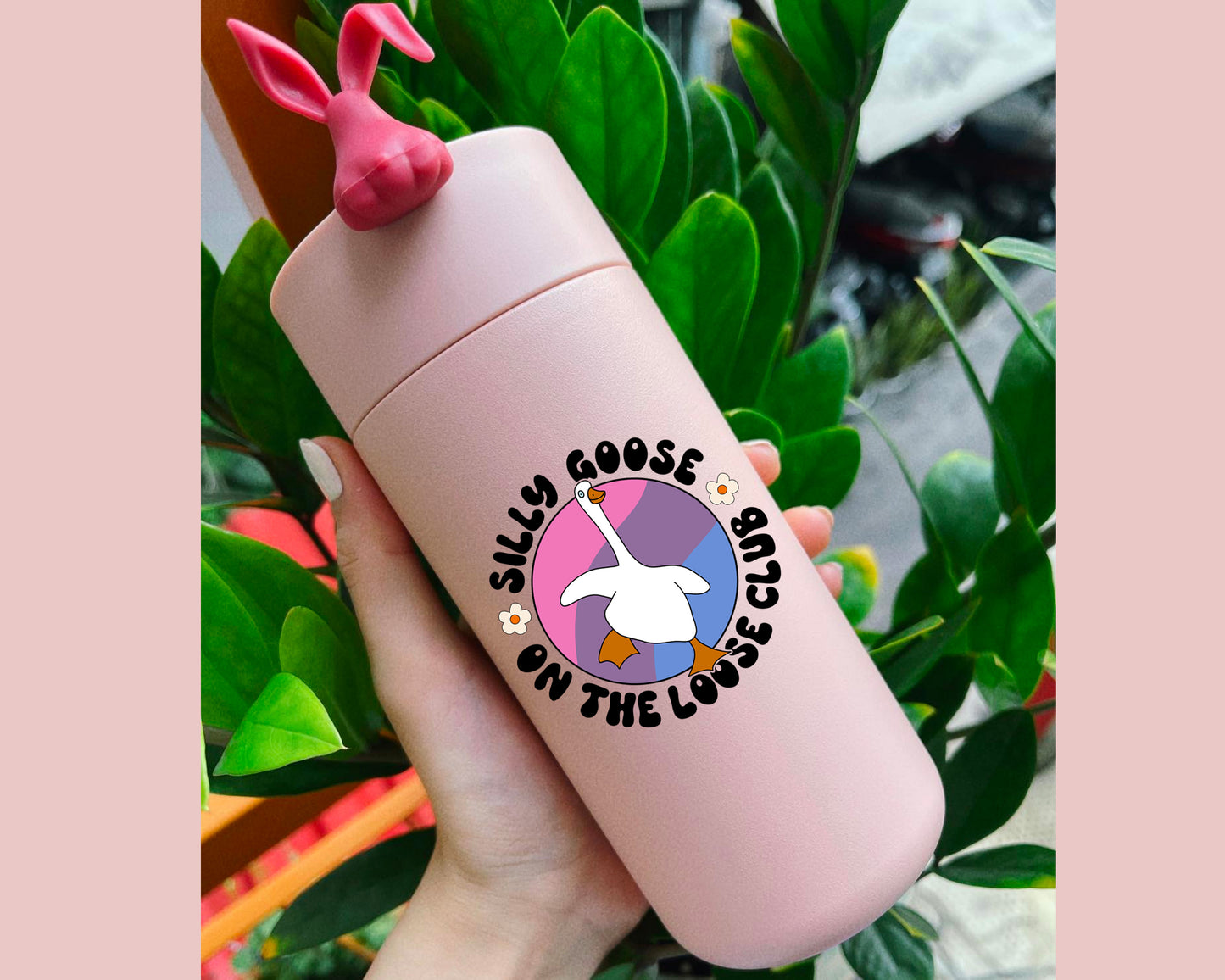 Silly Goose On The Loose Club Sticker