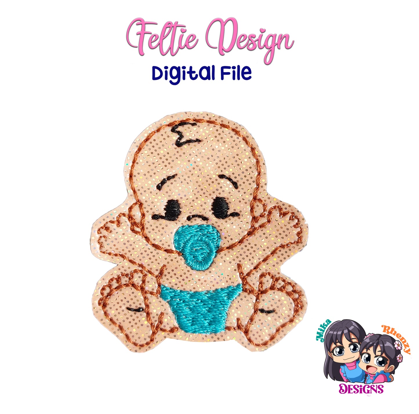 Baby Boy Feltie Design