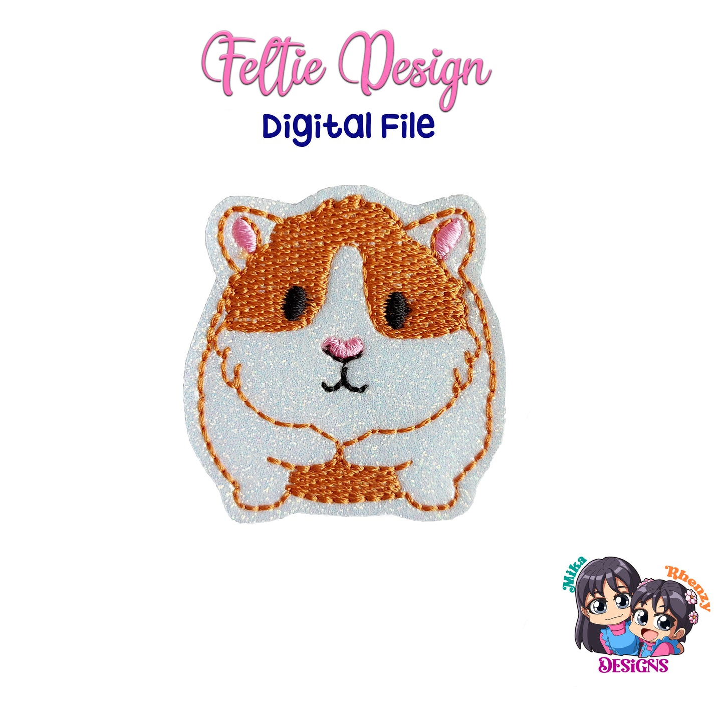 Guinea Pig Feltie Design