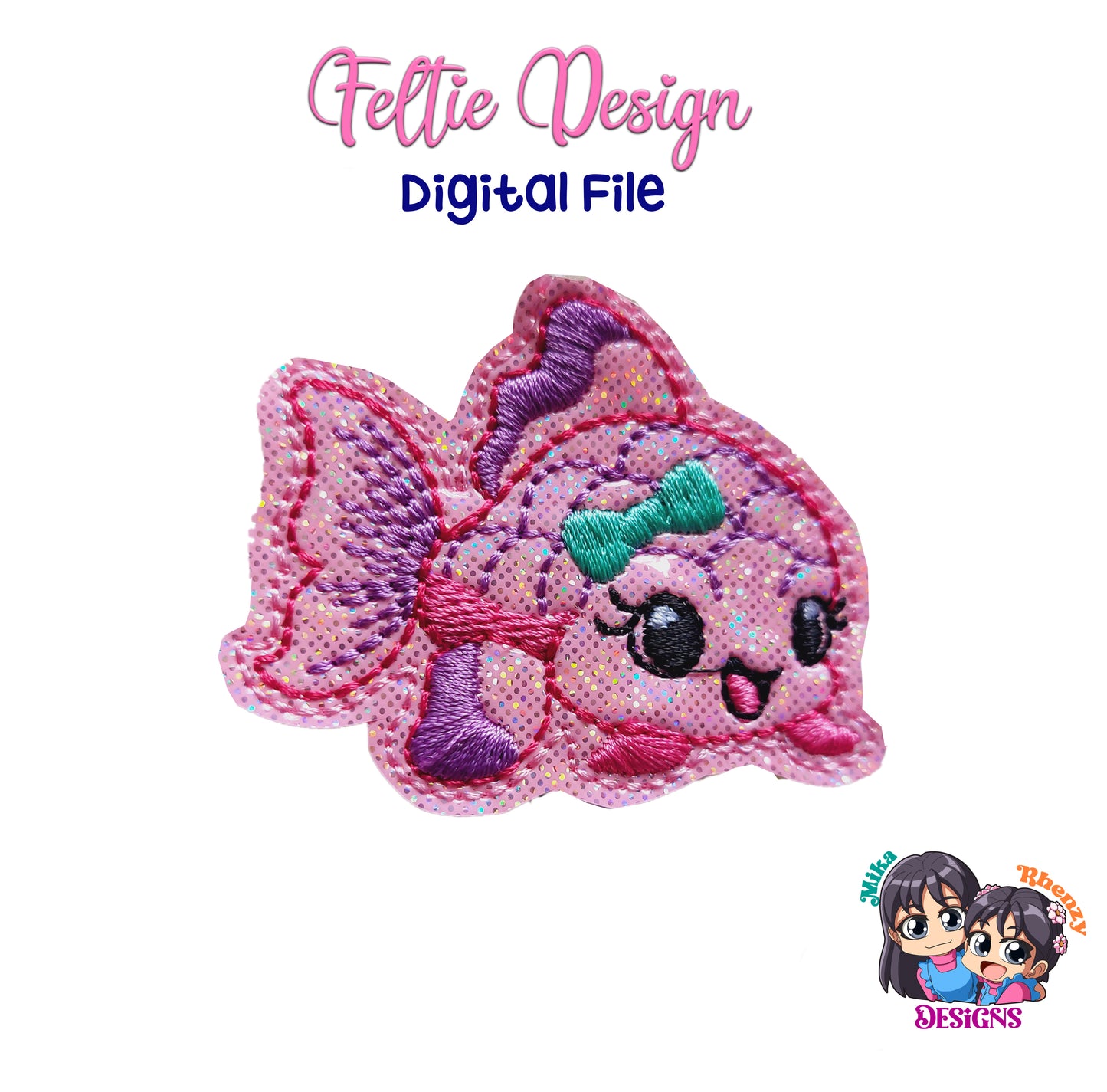 Fish Feltie Design