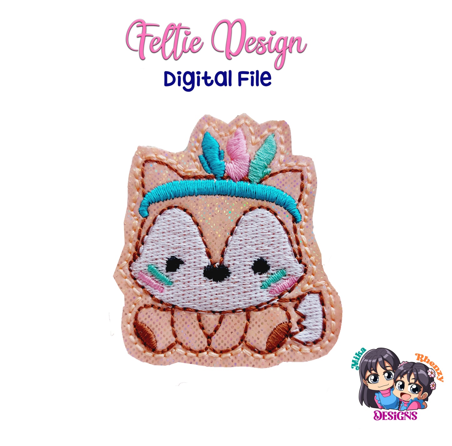 Fox Feltie Design