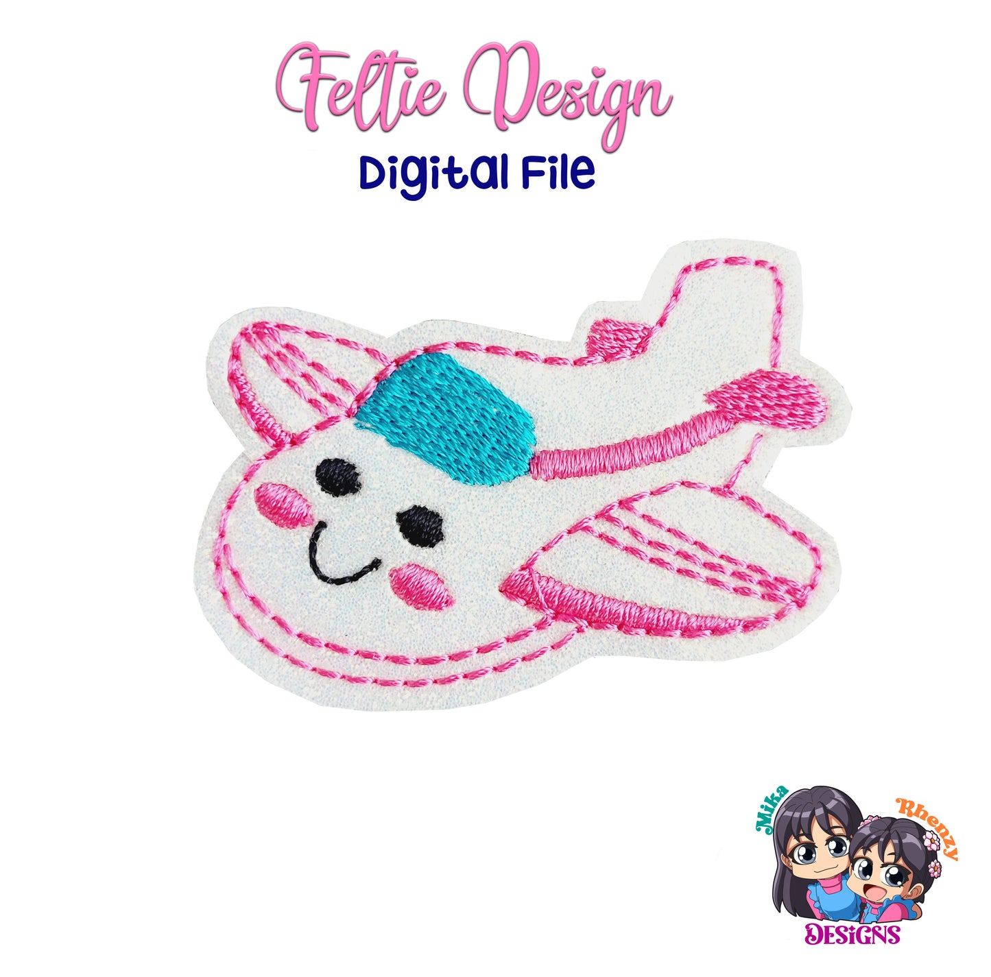Airplane Feltie Design