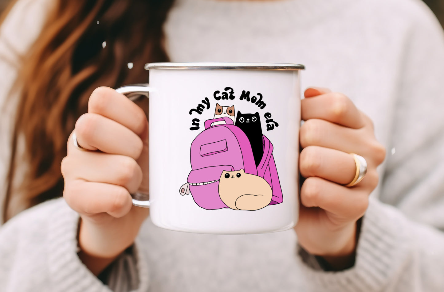 In My Cat Mom Era Sticker