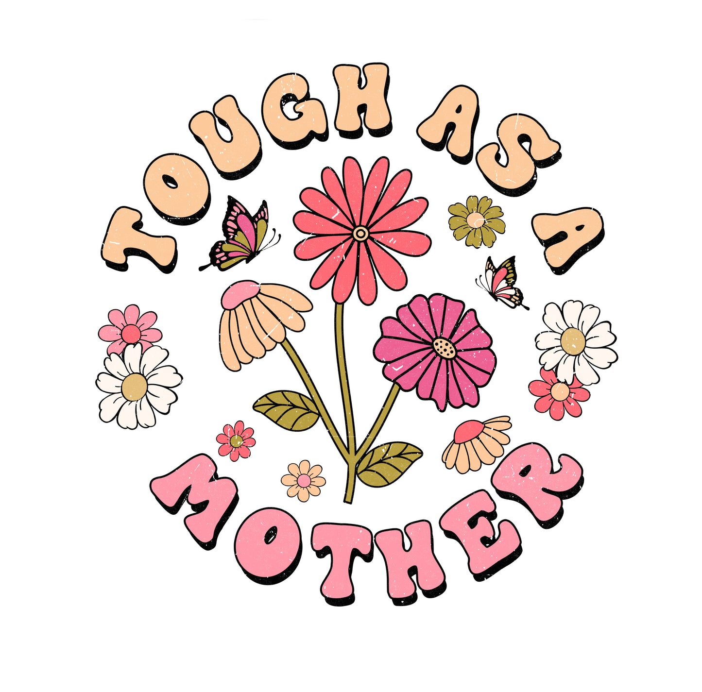 Touch As A Mother Sticker
