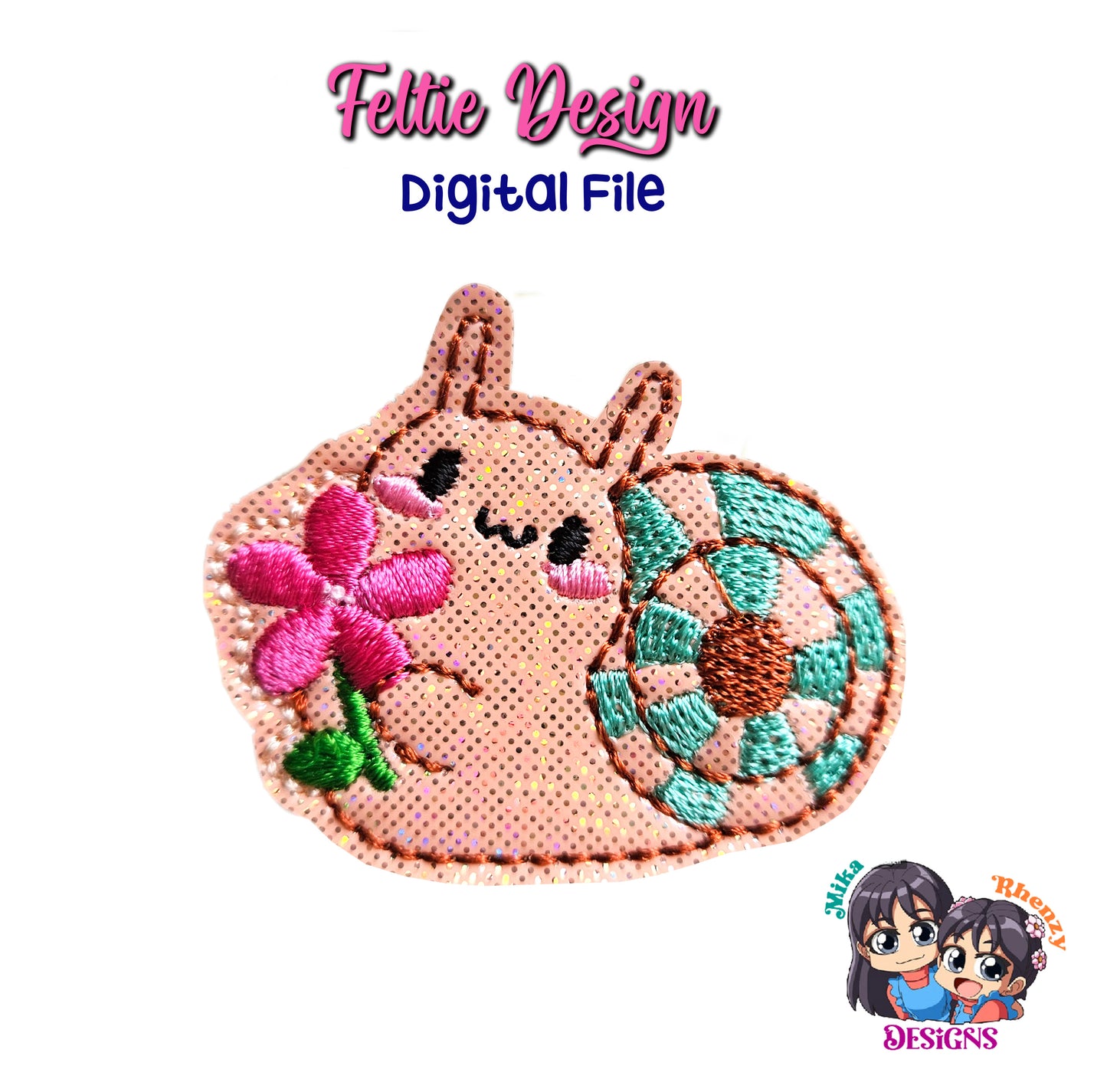 Snail Feltie Design