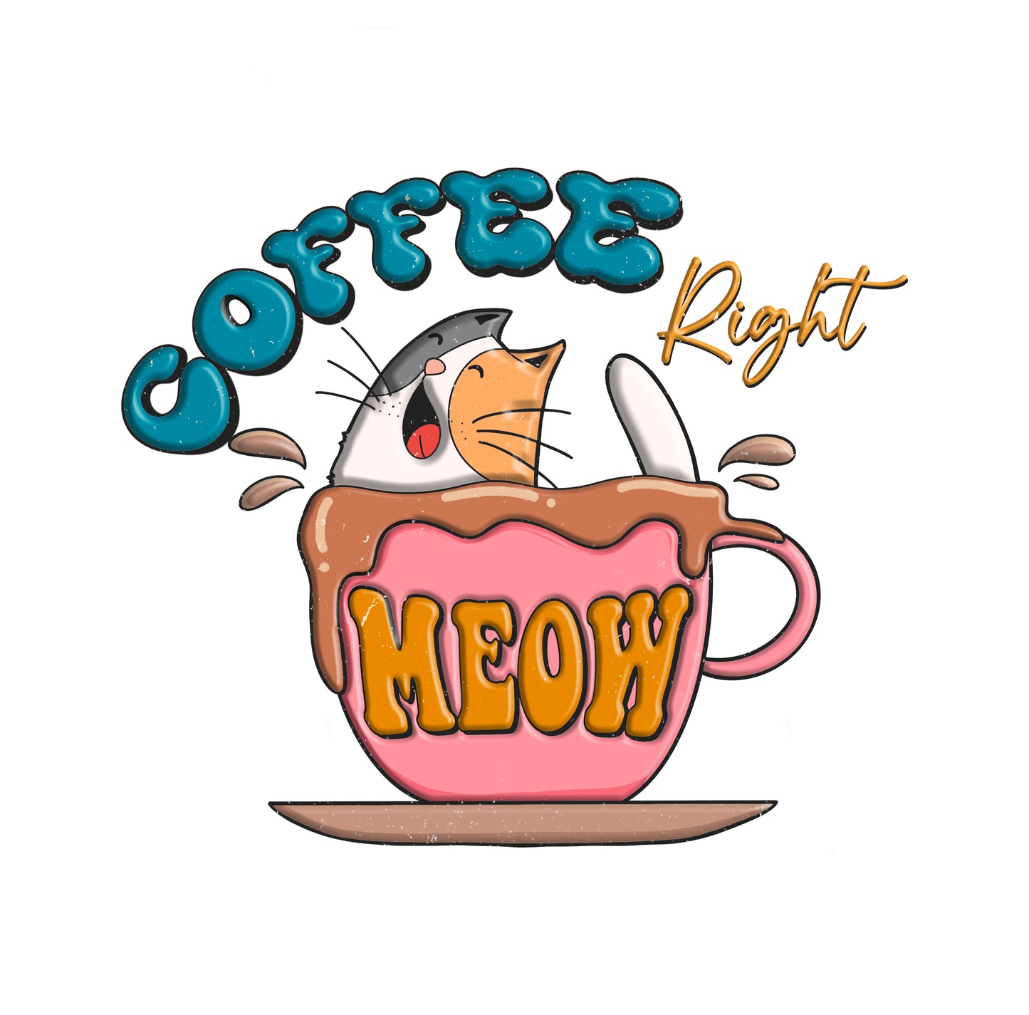 Coffee Right Sticker