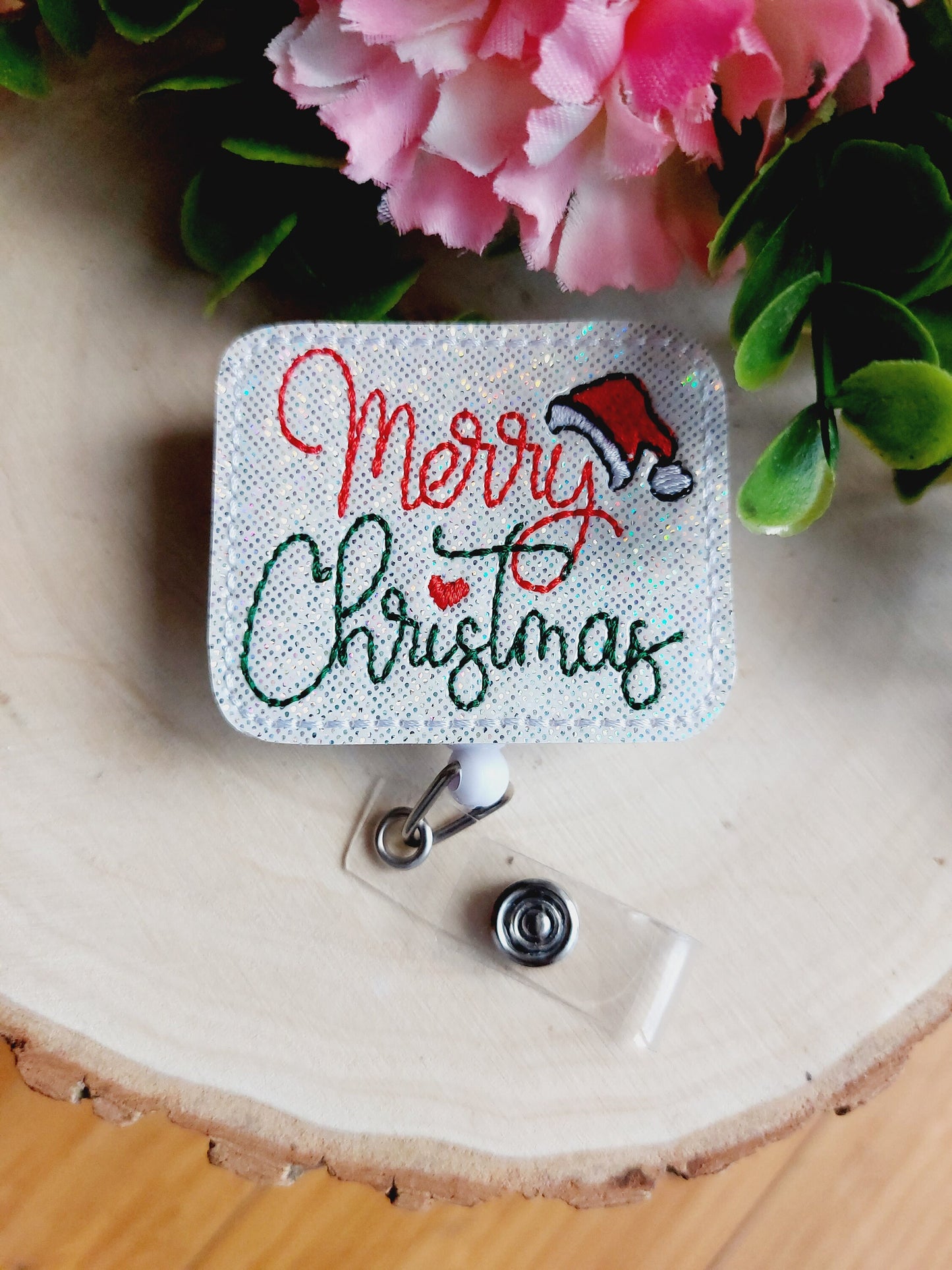 Merry Christmas Badge Reel