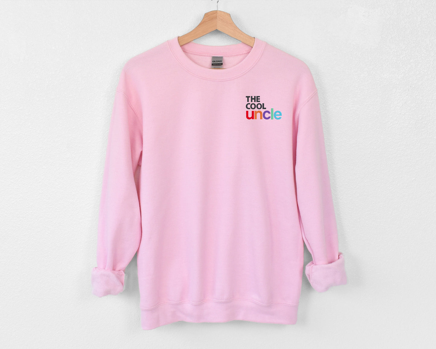 The Cool Uncle Embroidered Crewneck Sweatshirt