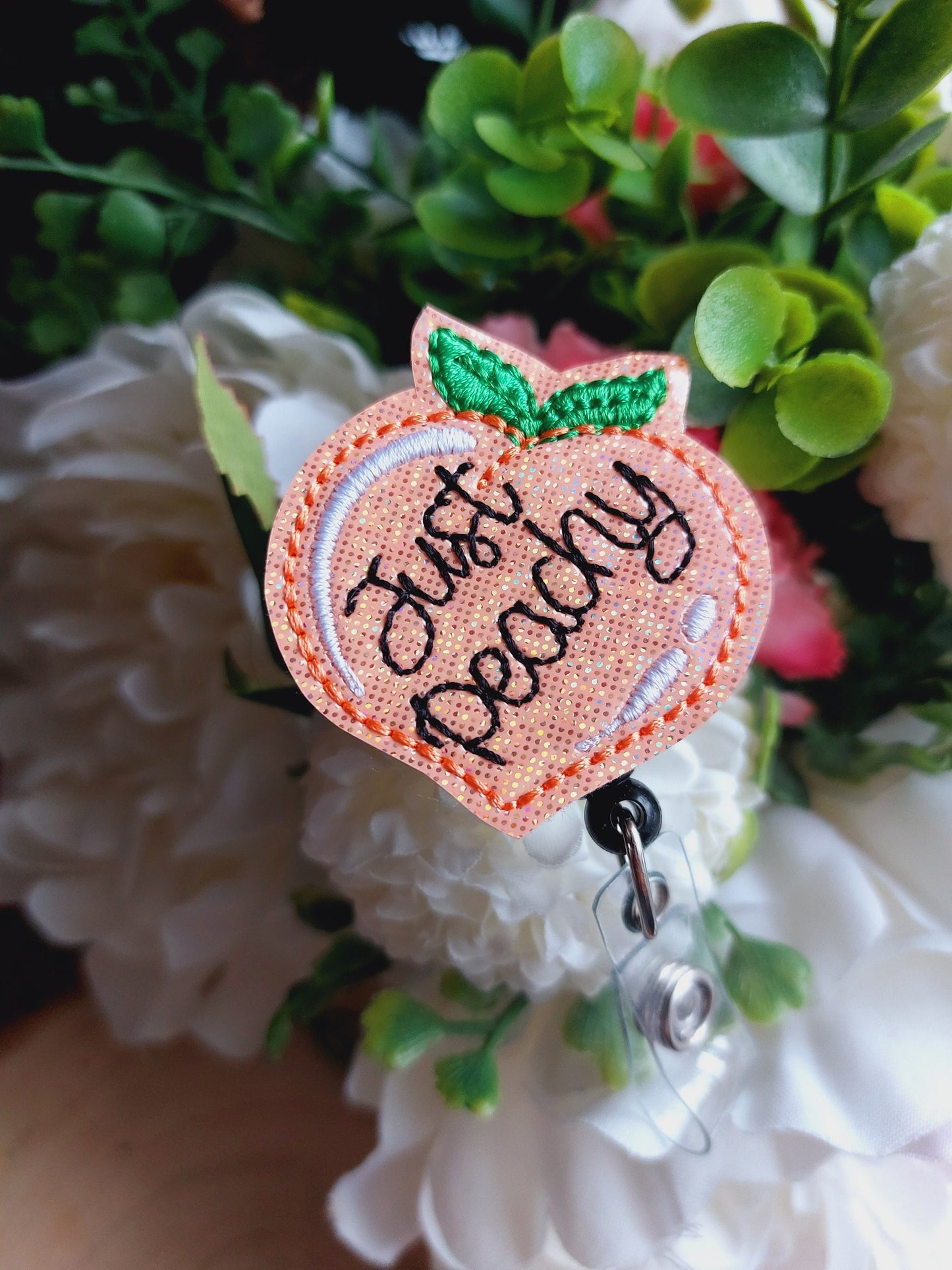 Just Peachy Badge Reel