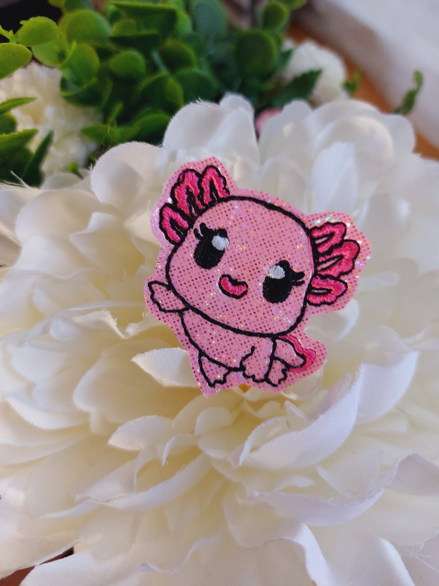 Axolotl Badge Reel
