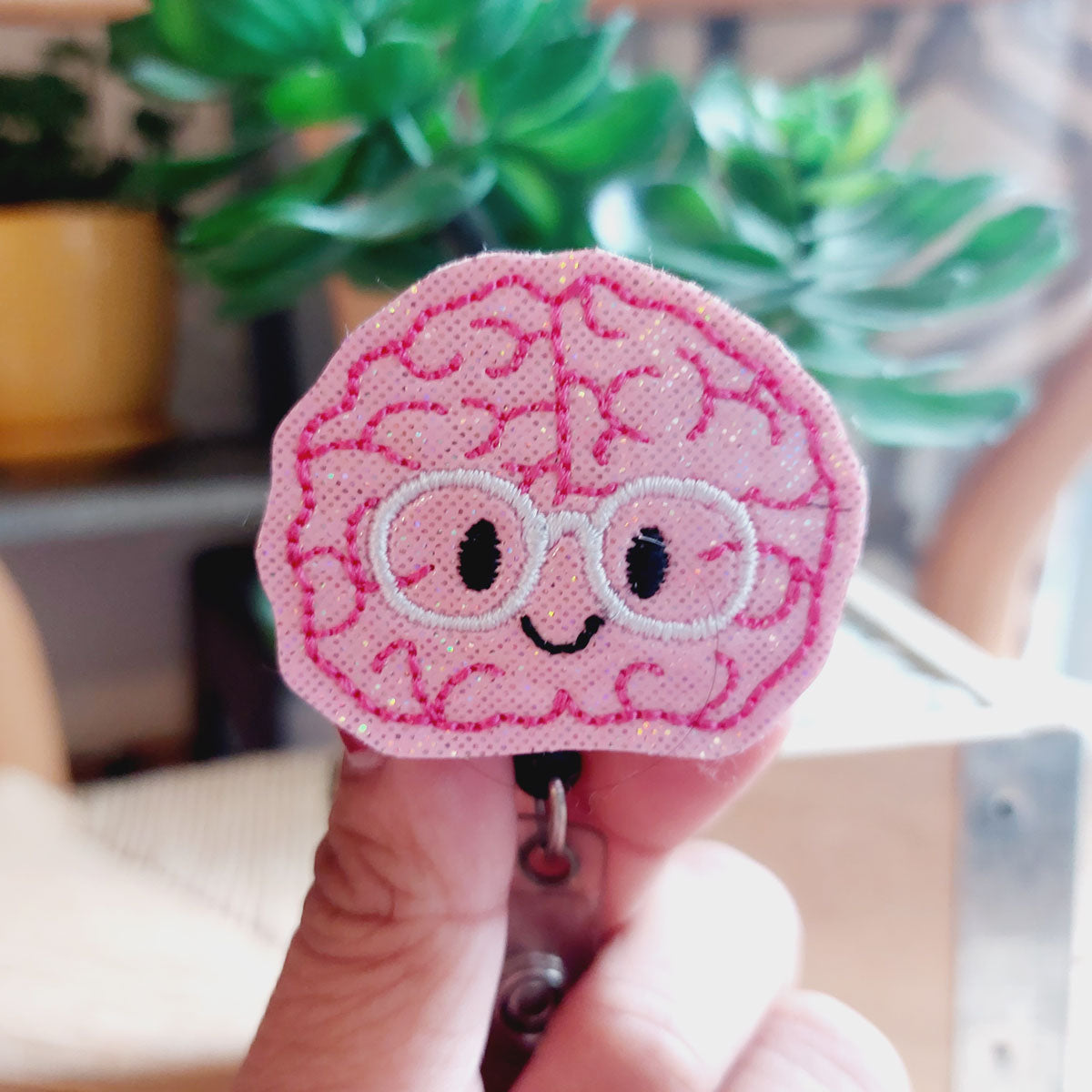 Brain Badge Reel