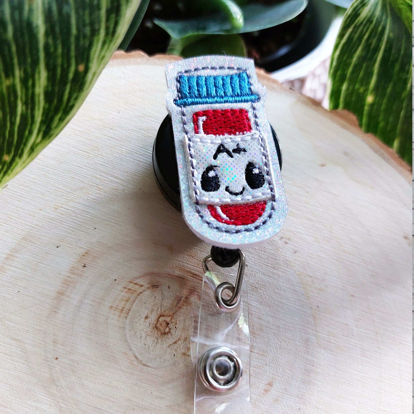 Test Tube Badge Reel