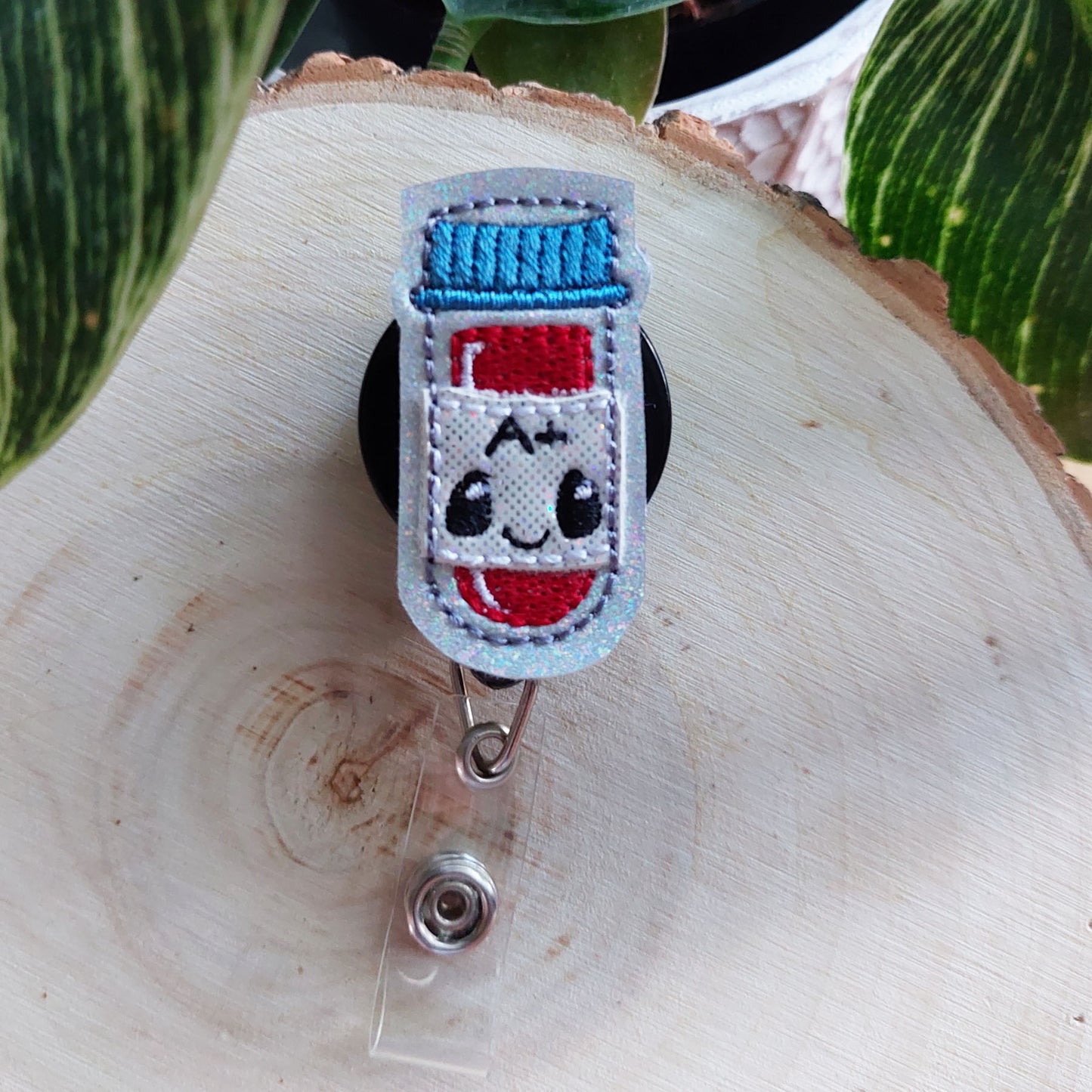 Test Tube Badge Reel
