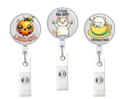 Funny Button Badge Reel