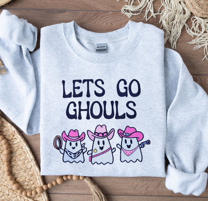 Go Ghouls Embroidered Sweatshirt