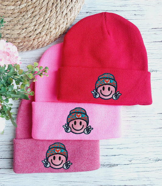 Happy Face Beanie