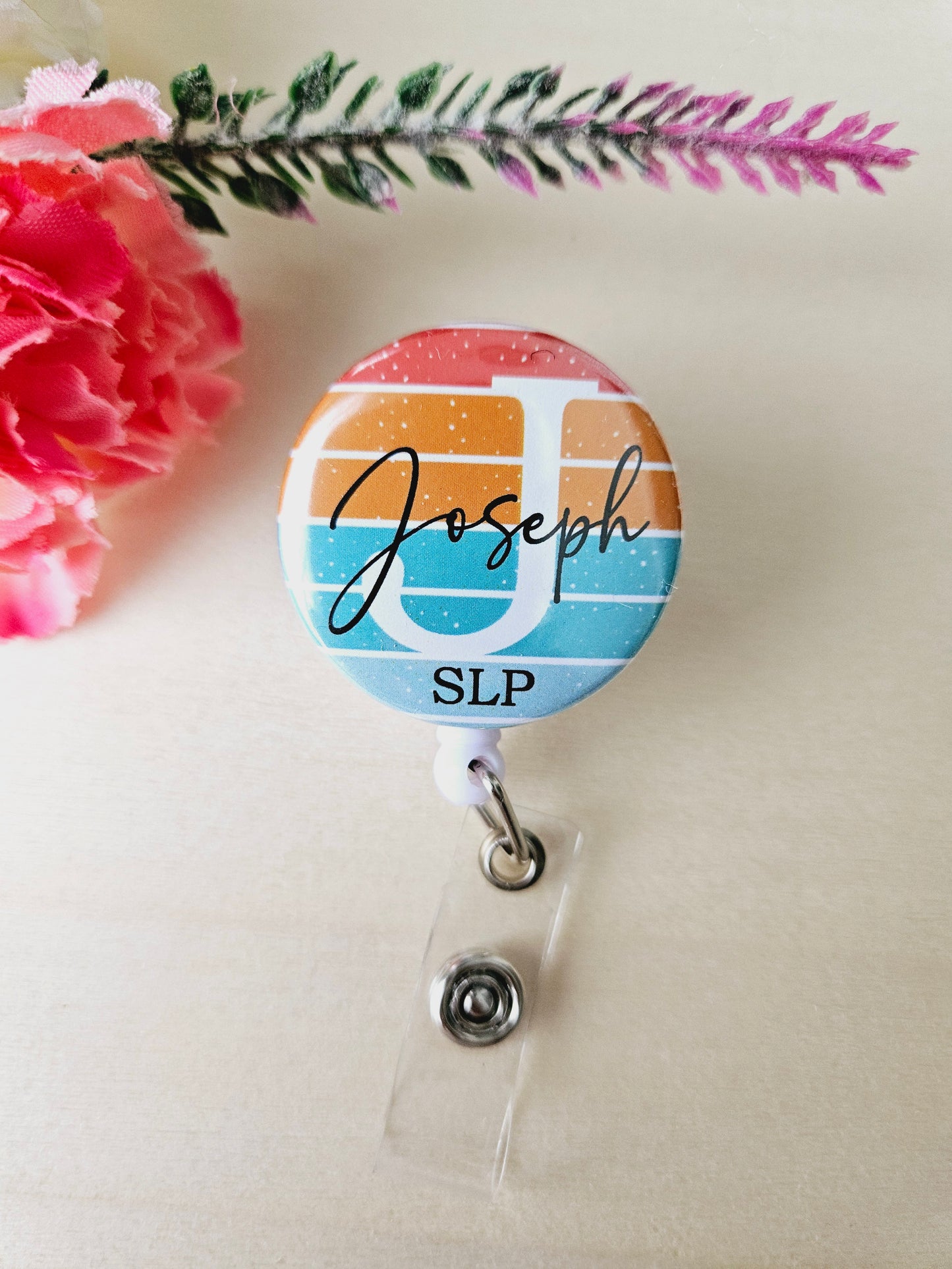 Personalized Badge Reel