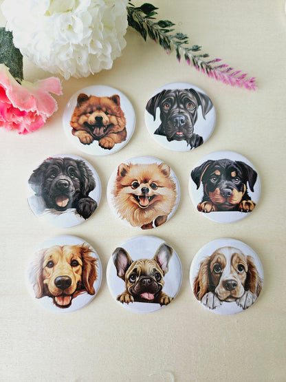 Dog Badge Reel