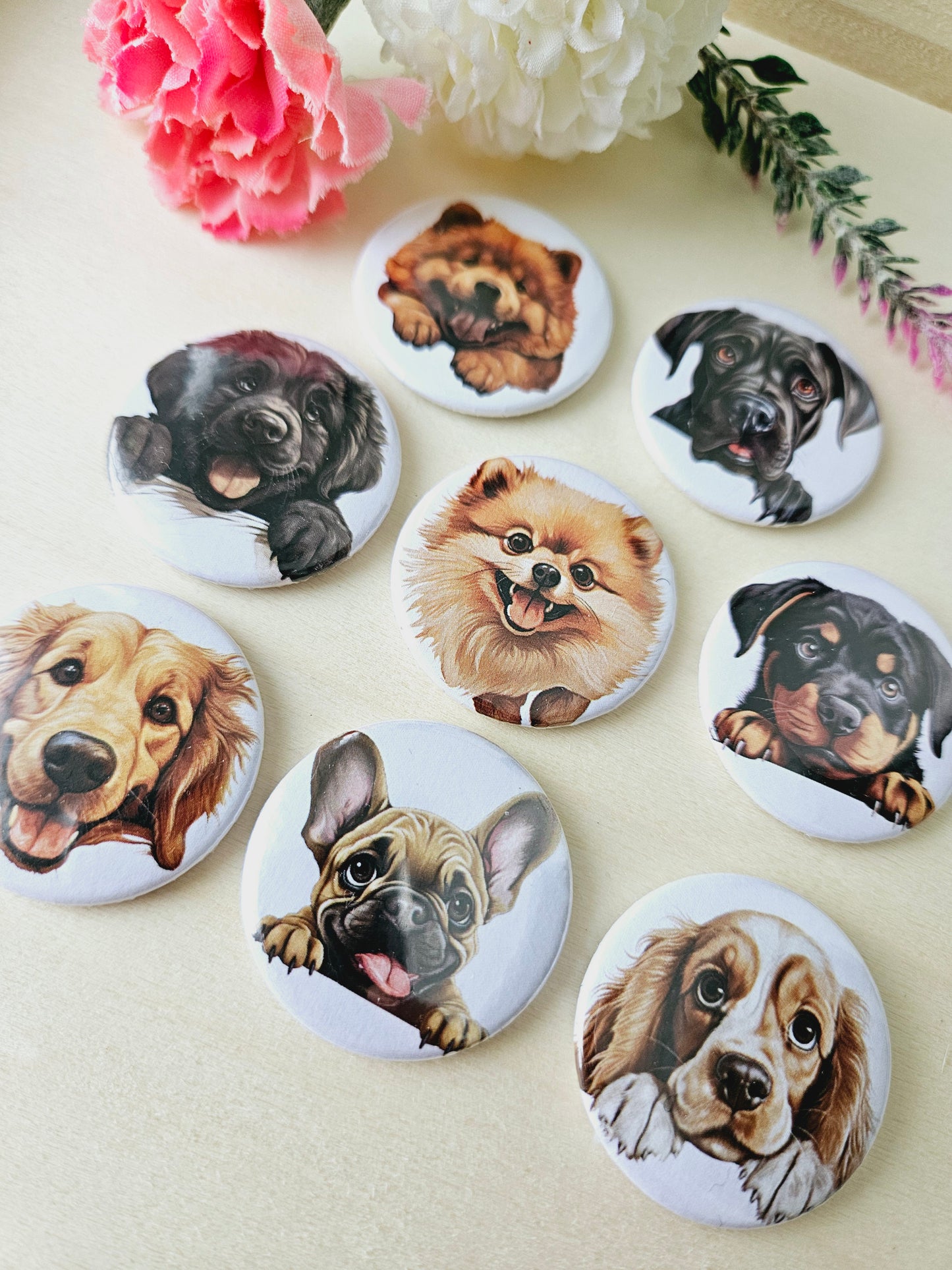 Dog Badge Reel