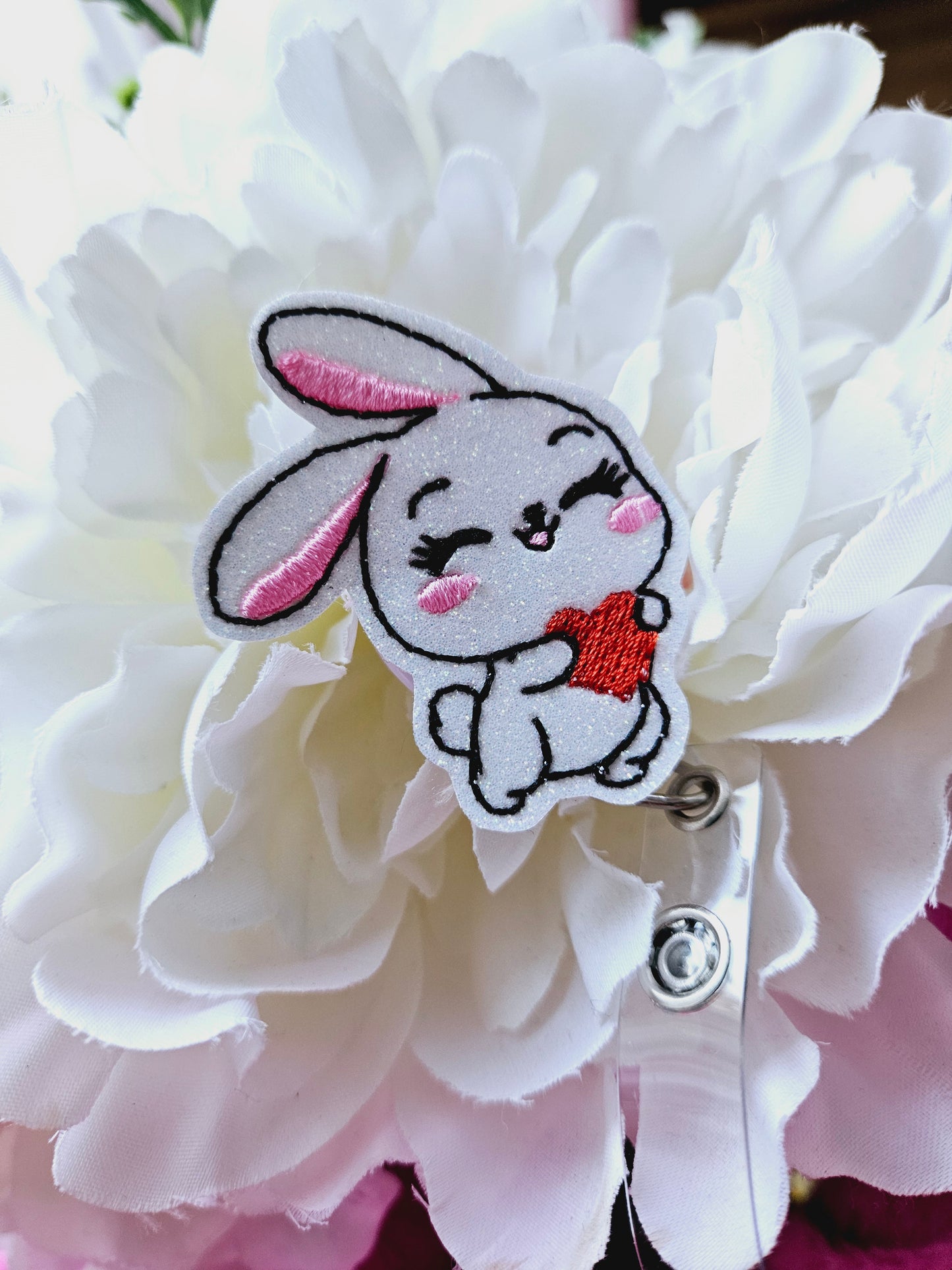 Bunny Heart Badge Reel