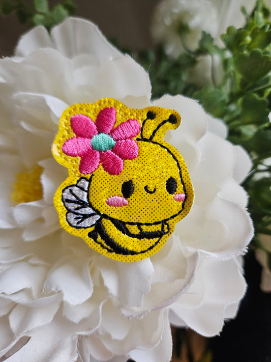 Cute Bee  Badge Reel