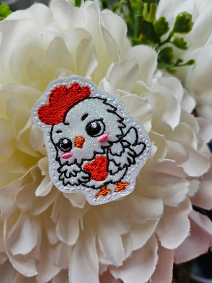 Chicken Badge Reel