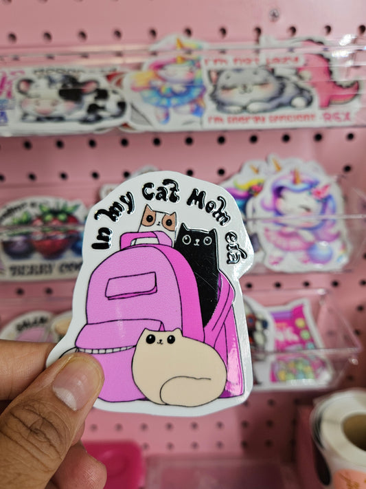 In My Cat Mom  Era Sticker