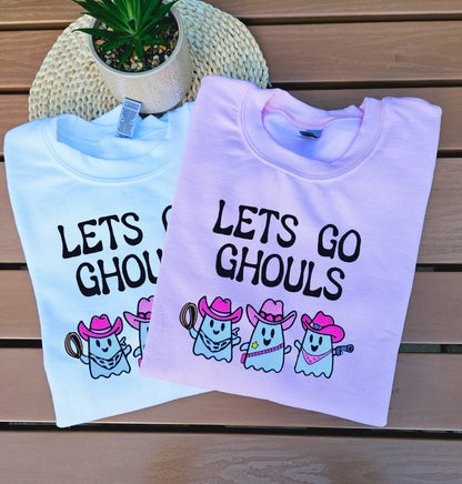 Go Ghouls Embroidered Sweatshirt