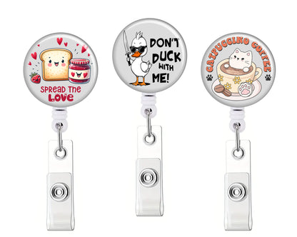 Funny Button Badge Reel