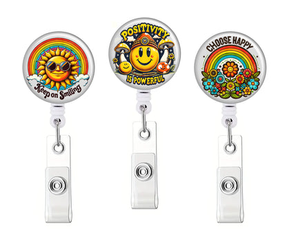 Positive Button Badge Reel