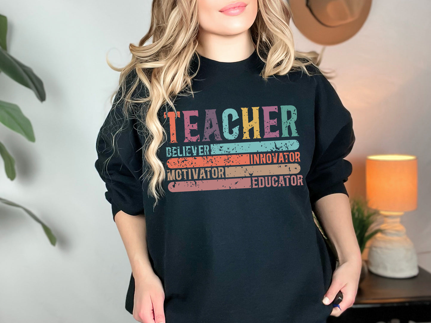 Teacher Crewneck Sweatshirt