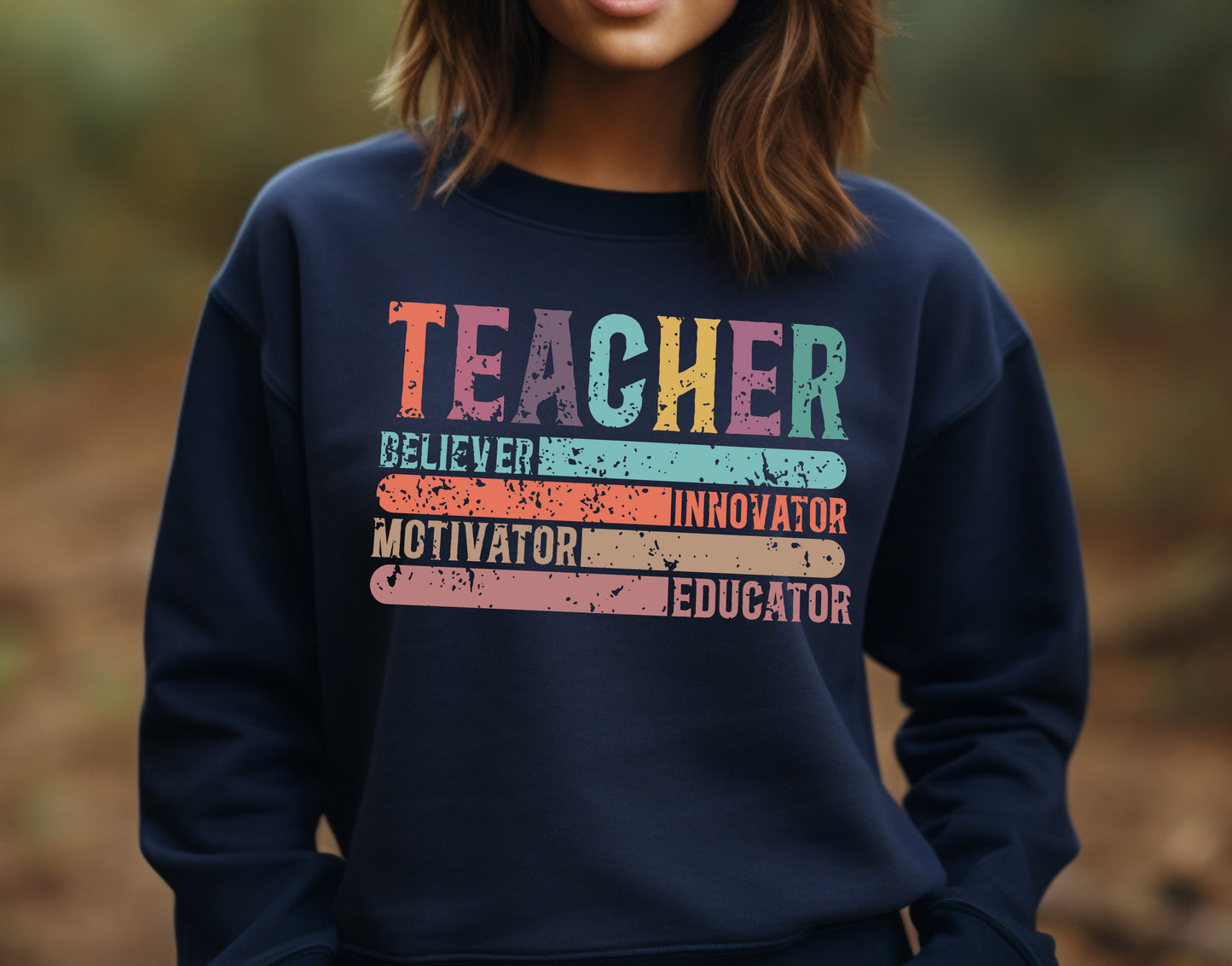 Teacher Crewneck Sweatshirt