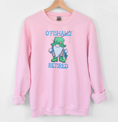 O'Fishally Retired Embroidered Crewneck Sweatshirt