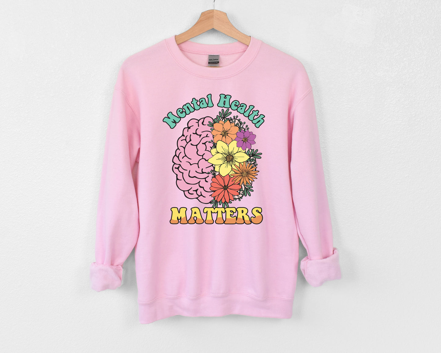 Mental Health Matters Crewneck Sweatshirt