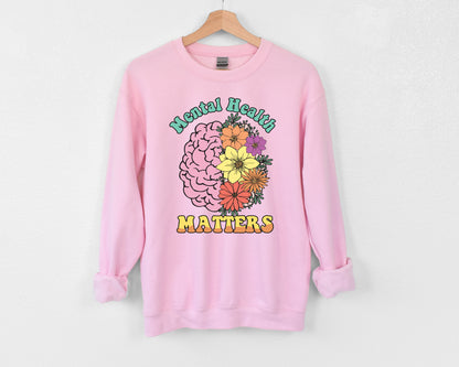 Mental Health Matters Crewneck Sweatshirt