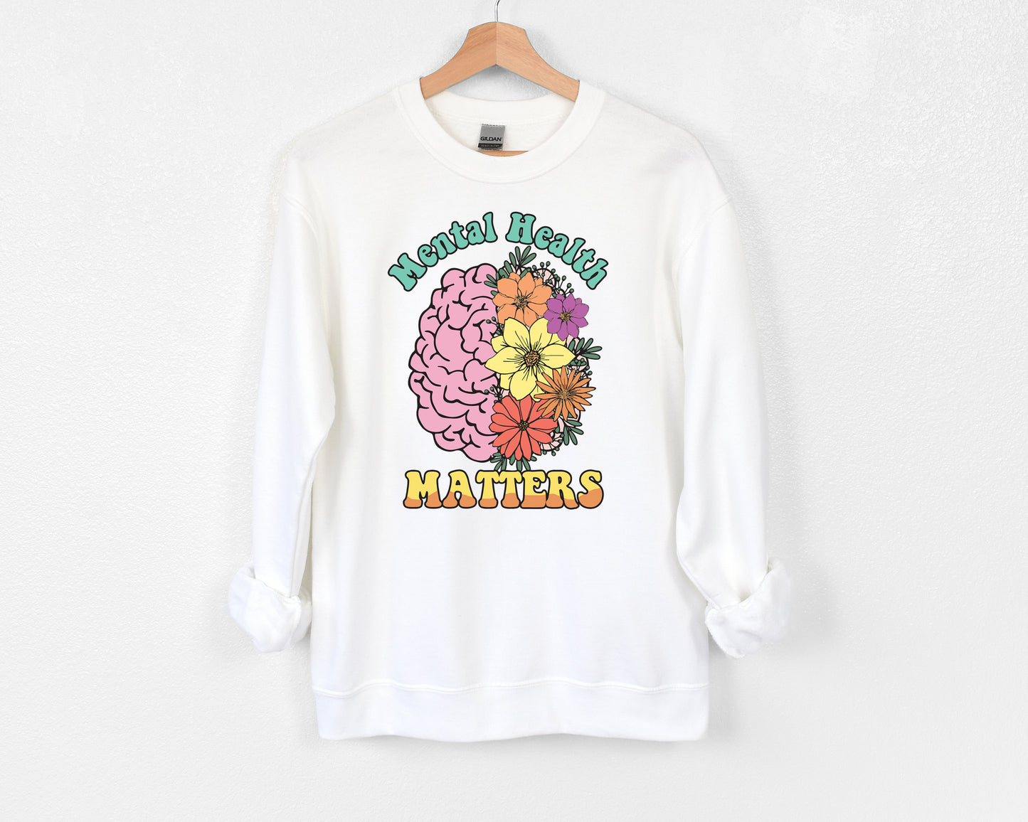 Mental Health Matters Crewneck Sweatshirt