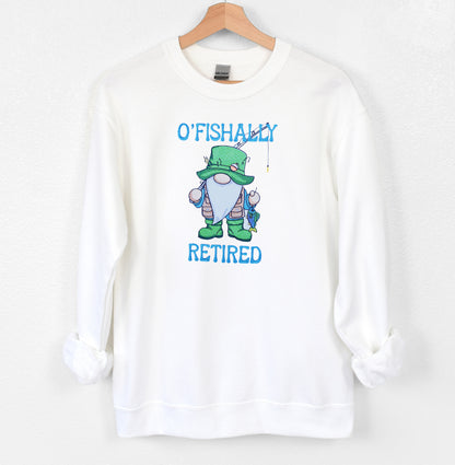 O'Fishally Retired Embroidered Crewneck Sweatshirt