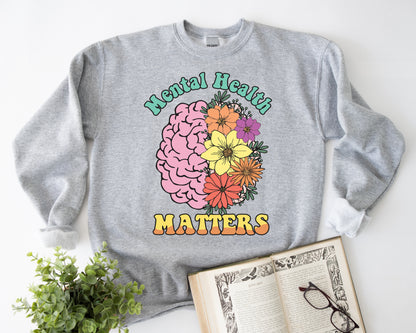 Mental Health Matters Crewneck Sweatshirt