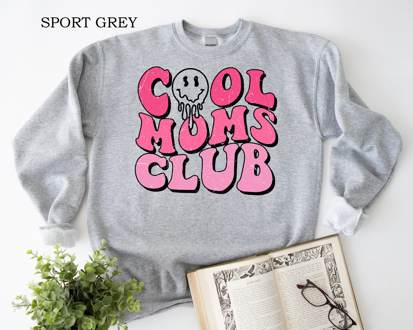 Cool Moms Club Crewneck Sweatshirt