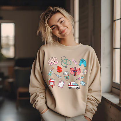 Healthcare Essential Crewneck Sweatshirt