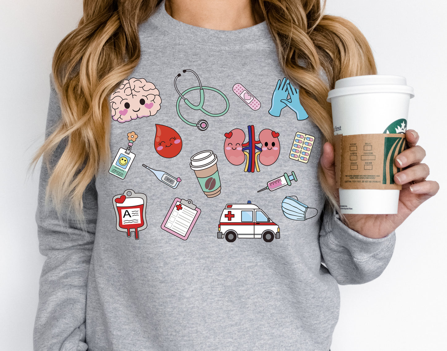 Healthcare Essential Crewneck Sweatshirt