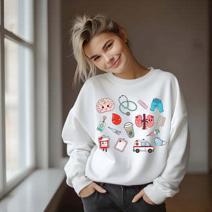 Healthcare Essential Crewneck Sweatshirt