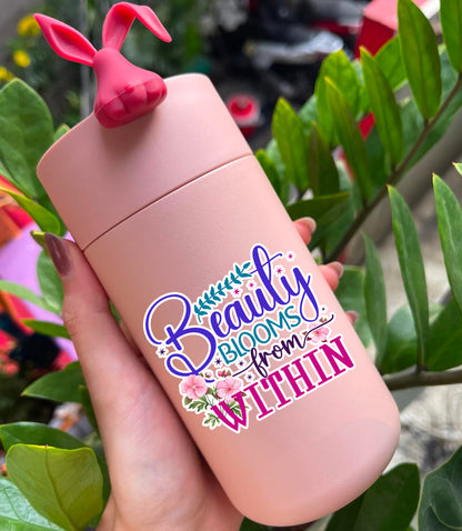 Beauty Blooms From Within Sticker